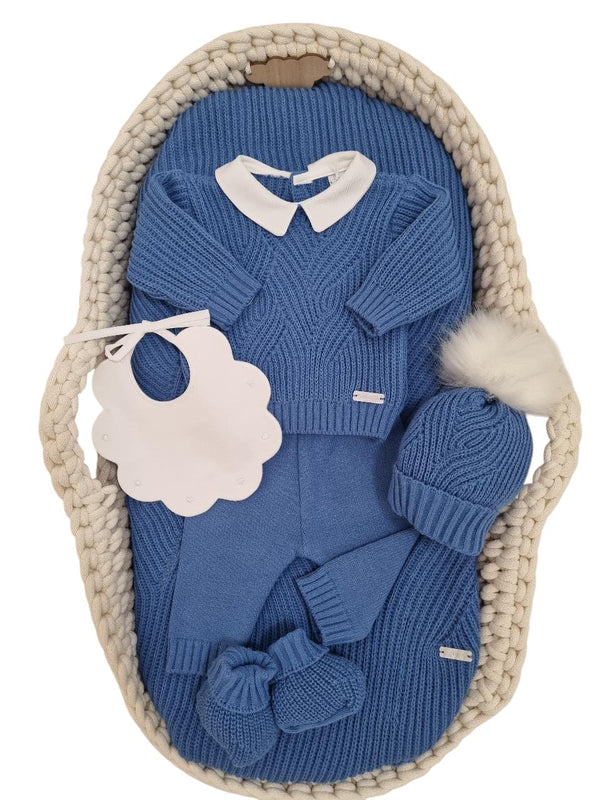 Coordinato blu avion